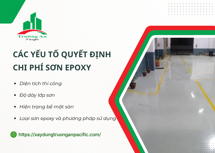 Một sô yếu tố ảnh hưởng báo giá sơn epoxy 