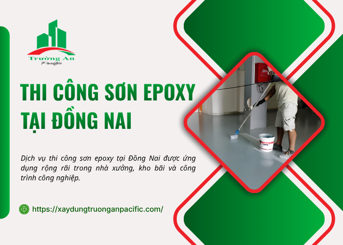 Trường An Pacific thi công sơn epoxy Đồng Nai