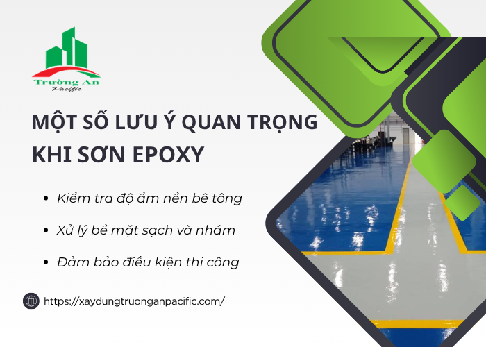 Chuẩn bị đúng kỹ thuật trước khi thi công sơn epoxy